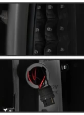 Xtune LED Tail Lights With Black Smoke Lens Chevrolet Avalanche 2002-2006                                     - ALT-ON-CAV02-LED-BSM - Image 4