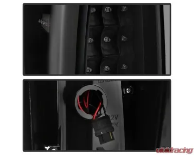 Xtune LED Tail Lights With Black Smoke Lens Chevrolet Avalanche 2002-2006 - ALT-ON-CAV02-LED-BSM