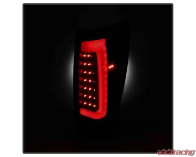 Xtune LED Tail Lights With Black Smoke Lens Chevrolet Avalanche 2002-2006 - ALT-ON-CAV02-LED-BSM