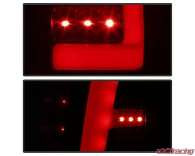 Xtune LED Tail Lights With Black Smoke Lens Chevrolet Avalanche 2002-2006 - ALT-ON-CAV02-LED-BSM