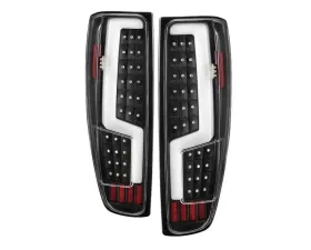 Xtune LED Tail Lights With Black Lens Chevrolet Colorado | GMC Canyon 2004-2013
