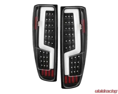 Xtune LED Tail Lights With Black Lens Chevrolet Colorado | GMC Canyon 2004-2013 - ALT-ON-CCO04-LED-BK