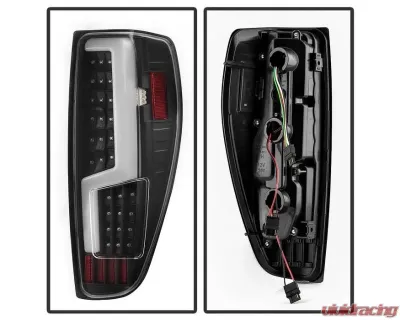Xtune LED Tail Lights With Black Lens Chevrolet Colorado | GMC Canyon 2004-2013 - ALT-ON-CCO04-LED-BK