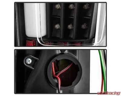 Xtune LED Tail Lights With Black Lens Chevrolet Colorado | GMC Canyon 2004-2013 - ALT-ON-CCO04-LED-BK