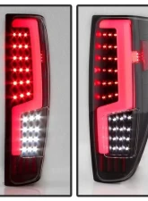 Xtune LED Tail Lights With Black Lens Chevrolet Colorado | GMC Canyon 2004-2013                                     - ALT-ON-CCO04-LED-BK - Image 9