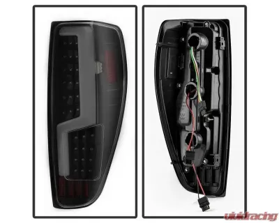 Xtune LED Tail Lights With Black Smoke Lens Chevrolet Colorado | GMC Canyon 2004-2013 - ALT-ON-CCO04-LED-BSM