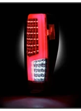 Xtune LED Tail Lights With Red Clear Lens Chevrolet Colorado | GMC Canyon 2004-2013                                     - ALT-ON-CCO04-LED-RC - Image 7