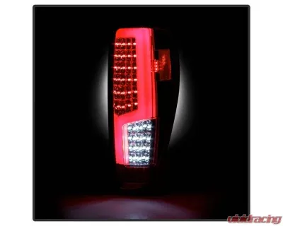 Xtune LED Tail Lights With Red Clear Lens Chevrolet Colorado | GMC Canyon 2004-2013 - ALT-ON-CCO04-LED-RC