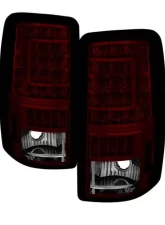 Xtune C Shape LED Tail Lights With Red Smoke Lens Chevrolet | GMC 2000-2006                                     - ALT-ON-CD00-G2-LED-RS - Image 7