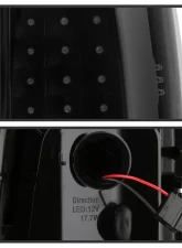 Xtune Light Bar C Shape Style LED Tail Lights With Black Smoke Lens Chevrolet | GMC 2000-2006                                     - ALT-ON-CD00-LBLED-BSM - Image 3