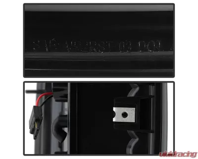 Xtune Light Bar C Shape Style LED Tail Lights With Black Smoke Lens Chevrolet | GMC 2000-2006 - ALT-ON-CD00-LBLED-BSM