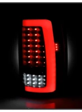 Xtune Light Bar C Shape Style LED Tail Lights With Black Smoke Lens Chevrolet | GMC 2000-2006                                     - ALT-ON-CD00-LBLED-BSM - Image 7