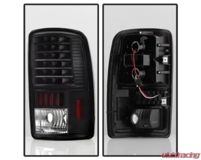 Xtune LED Tail Lights With Black Lens Chevrolet | GMC 2000-2006 - ALT-ON-CD00-LED-BK