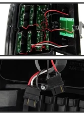 Xtune LED Tail Lights With Black Lens Chevrolet | GMC 2000-2006                                     - ALT-ON-CD00-LED-BK - Image 4