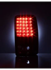 Xtune LED Tail Lights With Black Lens Chevrolet | GMC 2000-2006                                     - ALT-ON-CD00-LED-BK - Image 5