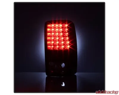 Xtune LED Tail Lights With Black Lens Chevrolet | GMC 2000-2006 - ALT-ON-CD00-LED-BK