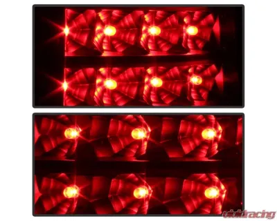 Xtune LED Tail Lights With Black Lens Chevrolet | GMC 2000-2006 - ALT-ON-CD00-LED-BK