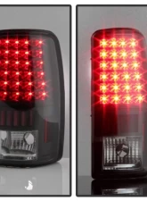 Xtune LED Tail Lights With Black Lens Chevrolet | GMC 2000-2006                                     - ALT-ON-CD00-LED-BK - Image 7