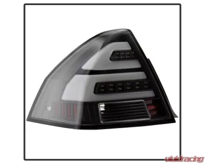 Xtune LED Tail Lights With Black Lens Chevrolet Impala 2006-2016 - ALT-ON-CHIP06-LED-BK