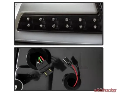 Xtune LED Tail Lights With Black Lens Chevrolet Impala 2006-2016 - ALT-ON-CHIP06-LED-BK