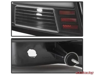 Xtune LED Tail Lights With Black Lens Chevrolet Impala 2006-2016 - ALT-ON-CHIP06-LED-BK