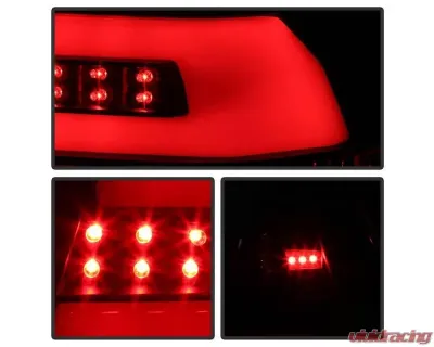 Xtune LED Tail Lights With Black Lens Chevrolet Impala 2006-2016 - ALT-ON-CHIP06-LED-BK