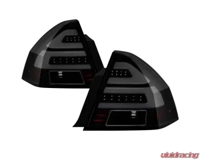 Xtune LED Tail Lights With Black Smoke Lens Chevrolet Impala 2006-2016 - ALT-ON-CHIP06-LED-BSM