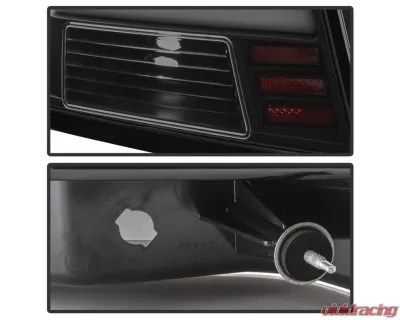 Xtune LED Tail Lights With Black Smoke Lens Chevrolet Impala 2006-2016 - ALT-ON-CHIP06-LED-BSM