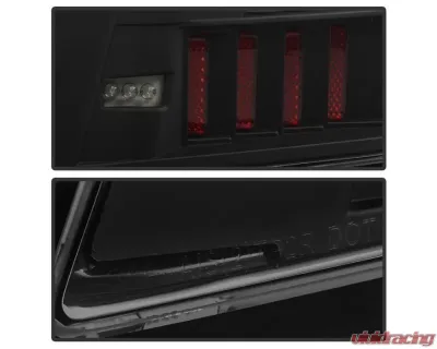 Xtune LED Tail Lights With Black Smoke Lens Chevrolet Impala 2006-2016 - ALT-ON-CHIP06-LED-BSM