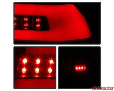 Xtune LED Tail Lights With Black Smoke Lens Chevrolet Impala 2006-2016 - ALT-ON-CHIP06-LED-BSM