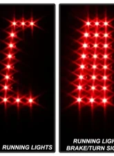 Xtune C-Shape LED Tail Lights With Black Smoke Lens Chevrolet Silverado 2003-2007                                     - ALT-ON-CS03-G2-LED-BSM - Image 9