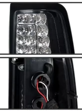 Xtune C-Shape LED Tail Lights With Chrome Lens Chevrolet Silverado 2003-2007                                     - ALT-ON-CS03-G2-LED-C - Image 3