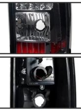 Xtune C-Shape LED Tail Lights With Chrome Lens Chevrolet Silverado 2003-2007                                     - ALT-ON-CS03-G2-LED-C - Image 4