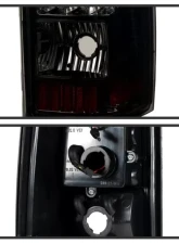 Xtune C-Shape LED Tail Lights With Smoke Lens Chevrolet Silverado 2003-2007                                     - ALT-ON-CS03-G2-LED-SM - Image 4