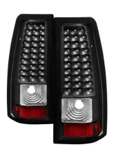 Xtune LED Tail Lights With Black Lens Chevrolet Silverado | GMC Sierra 1999-2007                                     - ALT-ON-CS99-LED-BK - Image 10