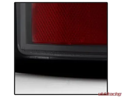 Xtune LED Tail Lights With Black Lens Chevrolet Silverado | GMC Sierra 1999-2007 - ALT-ON-CS99-LED-BK