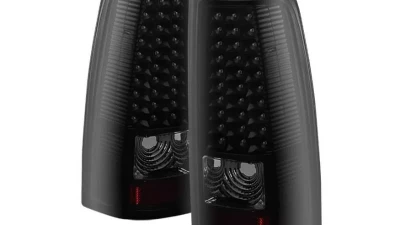 Xtune LED Tail Lights With Black Smoke Lens Chevrolet Silverado | GMC Sierra 1999-2007                                     - ALT-ON-CS99-LED-BSM - Image 5