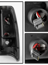 Xtune LED Tail Lights With Black Smoke Lens Chevrolet Silverado | GMC Sierra 1999-2007                                     - ALT-ON-CS99-LED-BSM - Image 3