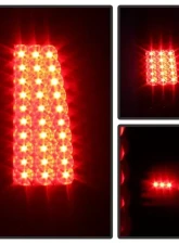 Xtune LED Tail Lights With Black Smoke Lens Chevrolet Silverado | GMC Sierra 1999-2007                                     - ALT-ON-CS99-LED-BSM - Image 4