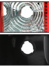 Xtune Version 3 Light Bar LED Tail Lights With Red Clear Lens Chevrolet Silverado | GMC Sierra 1999-2007                                     - ALT-ON-CS99V3-LBLED-RC - Image 4