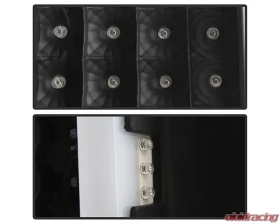 Xtune LED Tail Lights With Black Lens Ram 1500 | 2500 | 3500 2013-2018 - ALT-ON-DRAM13V2-LBLED-BK