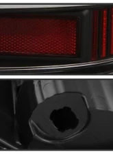 Xtune LED Tail Lights With Black Lens Ram 1500 | 2500 | 3500 2013-2018                                     - ALT-ON-DRAM13V2-LBLED-BK - Image 4