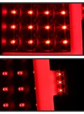 Xtune LED Tail Lights With Black Lens Ram 1500 | 2500 | 3500 2013-2018                                     - ALT-ON-DRAM13V2-LBLED-BK - Image 6