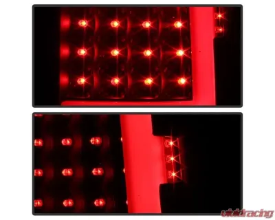 Xtune LED Tail Lights With Black Lens Ram 1500 | 2500 | 3500 2013-2018 - ALT-ON-DRAM13V2-LBLED-BK