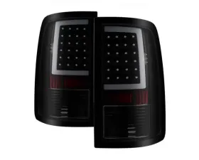 Xtune LED Tail Lights With Black Smoke Lens Ram 1500 | 2500 | 3500 2013-2018