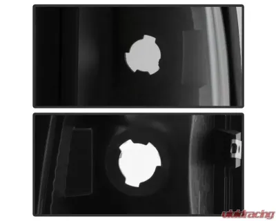 Xtune Euro Style Tail Lights With Black Lens Dodge Ram 1500 | 2500 | 3500 1994-2001 - ALT-ON-DRAM94-BK