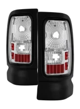 Xtune Euro Style Tail Lights With Chrome Lens Dodge Ram 1500 | 2500 | 3500 1994-2001                                     - ALT-ON-DRAM94-C - Image 6