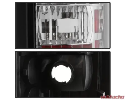 Xtune Euro Style Tail Lights With Chrome Lens Dodge Ram 1500 | 2500 | 3500 1994-2001 - ALT-ON-DRAM94-C