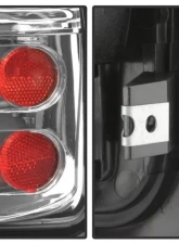 Xtune Euro Style Tail Lights With Chrome Lens Dodge Ram 1500 | 2500 | 3500 1994-2001                                     - ALT-ON-DRAM94-C - Image 5