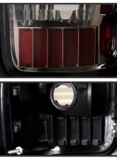 Xtune C-Shape LED Tail Lights With Smoke Lens Dodge Ram 1500 | 2500 | 3500 1994-2002                                     - ALT-ON-DRAM94-G2-LED-SM - Image 4